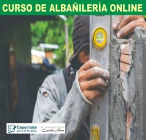 CURSO DE ALBAÑILERÍA ONLINE