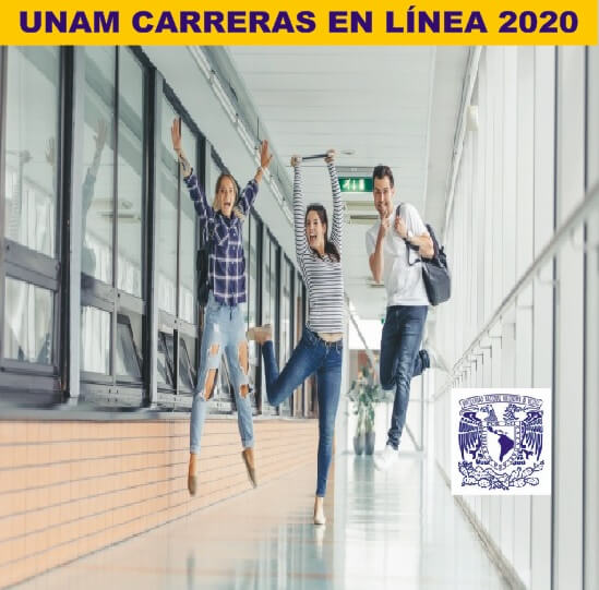 UNAM CARRERAS EN LÍNEA 2020